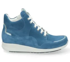Durea Go - Wijdte H - 9735 1519 - Jeans - Uitneembaar voetbed