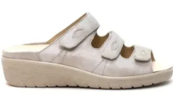 Durea - Wijdte E - 7369 - Beige - Uitneembaar voetbed