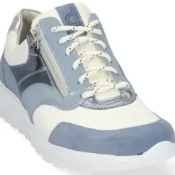 Durea - Wijdte E - 6279 1490 - Blauw - Stretch - Uitneembaar voetbed