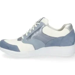 Durea - Wijdte E - 6279 1490 - Blauw - Stretch - Uitneembaar voetbed