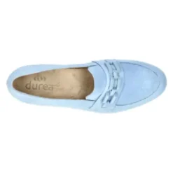 Durea - Wijdte E - 5754 - Licht Blauw - Uitneembaar voetbed