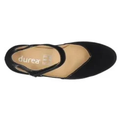Durea - Wijdte E - 5752 7448 - Zwart - Uitneembaar voetbed