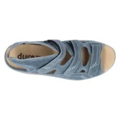 Durea - Wijdte G - 7272 - Blauw - Uitneembaar voetbed