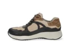 Durea - Wijdte G - 6283 0776 - Bruin beige combi - Uitneembaar voetbed