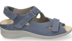 Durea - Wijdte G - 7376 191 - Jeans - Uitneembaar voetbed