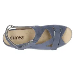 Durea - Wijdte G - 7376 191 - Jeans - Uitneembaar voetbed