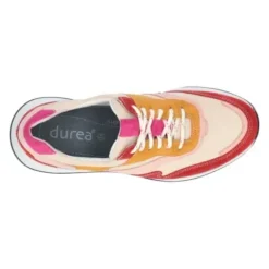 Durea - Wijdte G - Rood met diverse kleuren - 6267 - Uitneembaar voetbed
