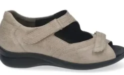 Durea - Wijdte G - 7395 - Taupe - Uitneembaar Voetbed