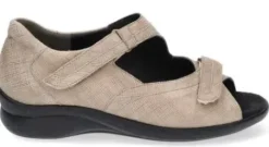 Durea - Wijdte G - 7395 9527 - Taupe - Uitneembaar voetbed