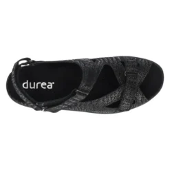 Durea - Wijdte G - 7376 9839 - Zwart - Uitneembaar voetbed