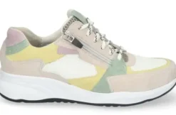 Durea - Wijdte H - Beige met Pastel - 6295 - Uitneembaar Voetbed