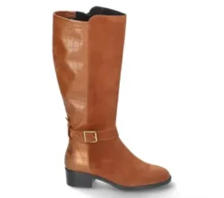 Durea - Wijdte H - 9805 1315 - Cognac - Uitneembaar voetbed - L schacht