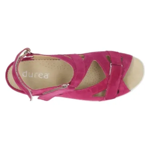 Durea - Wijdte H - 7419 - Roze -Uitneembaar Voetbed