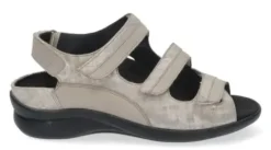 Durea - Wijdte H - 7409 - Taupe - Uitneembaar Voetbed