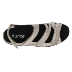 Durea - Wijdte H - 7409 - Taupe - Uitneembaar Voetbed