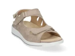 Durea - Wijdte H - 7407 9567 - Taupe - Uitneembaar voetbed