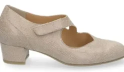 Durea - Wijdte H - Taupe - 5755 - Uitneembaar Voetbed