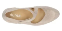 Durea - Wijdte H - Taupe - 5755 - Uitneembaar Voetbed