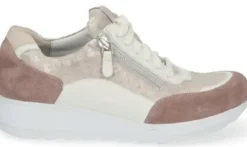 Durea - Wijdte K - Beige combi - 6263 - Uitneembaar voetbed