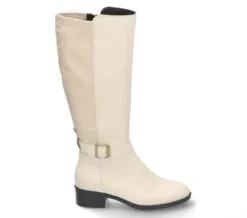 Durea - Wijdte K - 9805 1262 - Beige - Uitneembaar voetbed - XL schacht