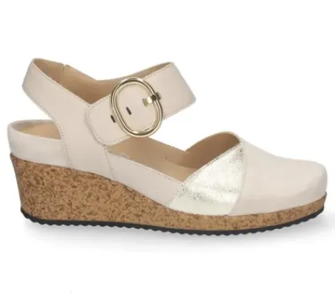 Durea - Wijdte K - 5920 1547 - Beige - Uitneembaar voetbed