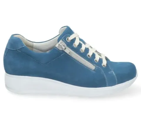 Durea - Wijdte K - 6239 1413 - Jeans - Uitneembaar voetbed