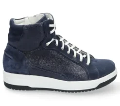 Durea - Wijdte K plus - 9784 0879 - Blauw - Uitneembaar voetbed