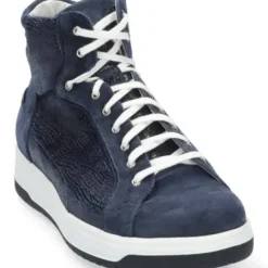Durea - Wijdte K plus - 9784 0879 - Blauw - Uitneembaar voetbed