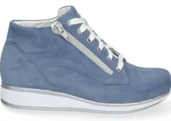 Durea - Wijdte K plus - 9767 9041 - Jeans - Uitneembaar Voetbed