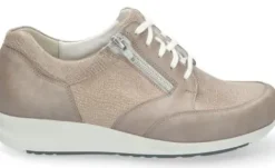 Durea - Wijdte K plus - Taupe - 6287 - Uitneembaar Voetbed
