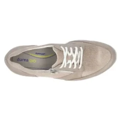 Durea - Wijdte K plus - Taupe - 6287 - Uitneembaar Voetbed