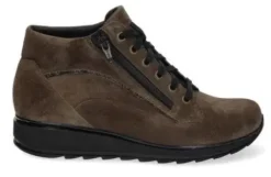 Durea - Wijdte K - 9763 0097 - Taupe - Uitneembaar voetbed