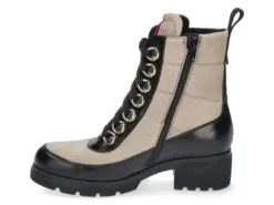 Durea - Wijdte K - 9788 0789 - Zwart/Beige - Uitneembaar voetbed