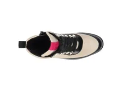 Durea - Wijdte K - 9788 0789 - Zwart/Beige - Uitneembaar voetbed