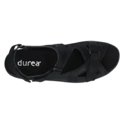 Durea - Wijdte K - 7258 144 - Zwart - Uitneembaar voetbed