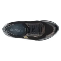 Durea - Wijdte K - 6263 1299 - Zwart - Uitneembaar voetbed