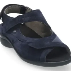 Durea - Wijdte M - 7408 - Blauw - Uitneembaar Voetbed