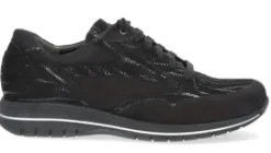Durea - Zwart - Citywalker - Wijdte K - 6148 8094 - Uitneembaar voetbed