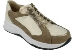 FinnComfort - ca H wijdte - Piccadilly 2780 - Bruin/beige - Uitneembaar voetbed