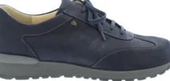 Finn Comfort - ca H 1/2 Wijdte - Shelton Blauw - Uitneembaar voetbed