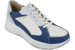 FinnComfort - ca wijdte H - Piccadilly - 2780 - Blauw wit - Uitneembaar voetbed