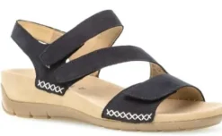 Gabor - Wijdte F - blauw nubuck