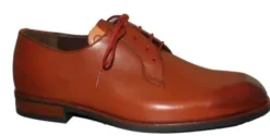 Gijs - Wijdte K - 2087 7096 - Cognac - Uitneembaar voetbed