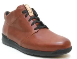 Gijs - Wijdte M plus - 1504 8455 - Cognac - Uitneembaar voetbed