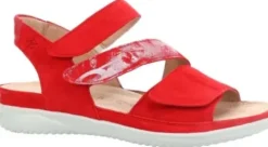 Hartjes - Wijdte G - Breeze - 132 1135 - Rood - Uitneembaar voetbed