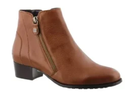 Helioform - Wijdte H - 560 013 0126 - Cognac - Uitneembaar voetbed