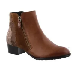 Helioform - Wijdte H - 560 015 0351 - Cognac - Uitneembaar voetbed