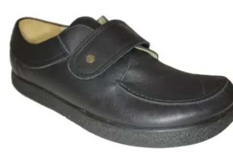 Jacoform -370 - Zwart - 6 tenen schoenen - Natuurleest