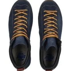 Lomer - Bio Naturale Mid MTX - 50085 A08 - Blauw - Uitneembaar voetbed