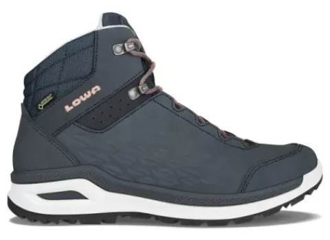 Lowa - Locarno GTX Mid blauw - Uitneembaar voetbed